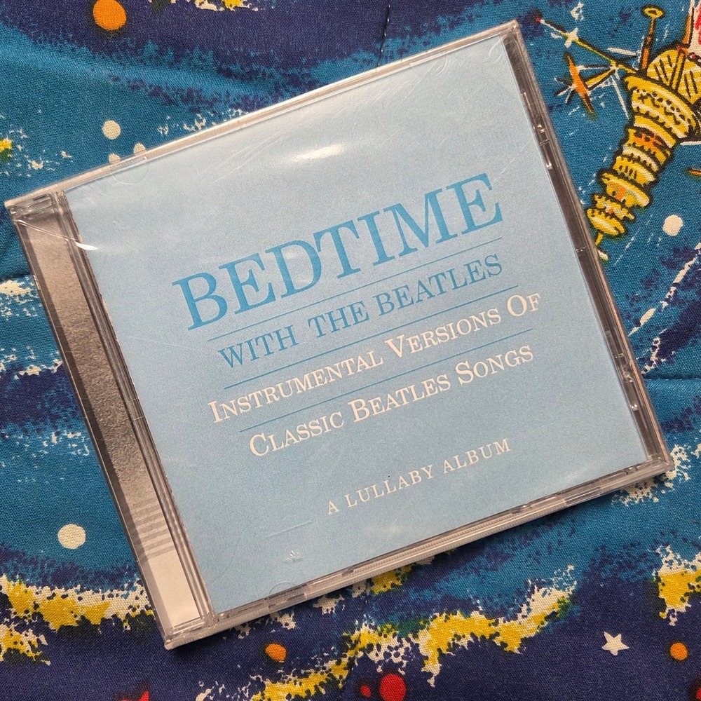 Jason Falkner Bedtime With The Beatles CD 2001 Instrumental Lullaby Album Kids